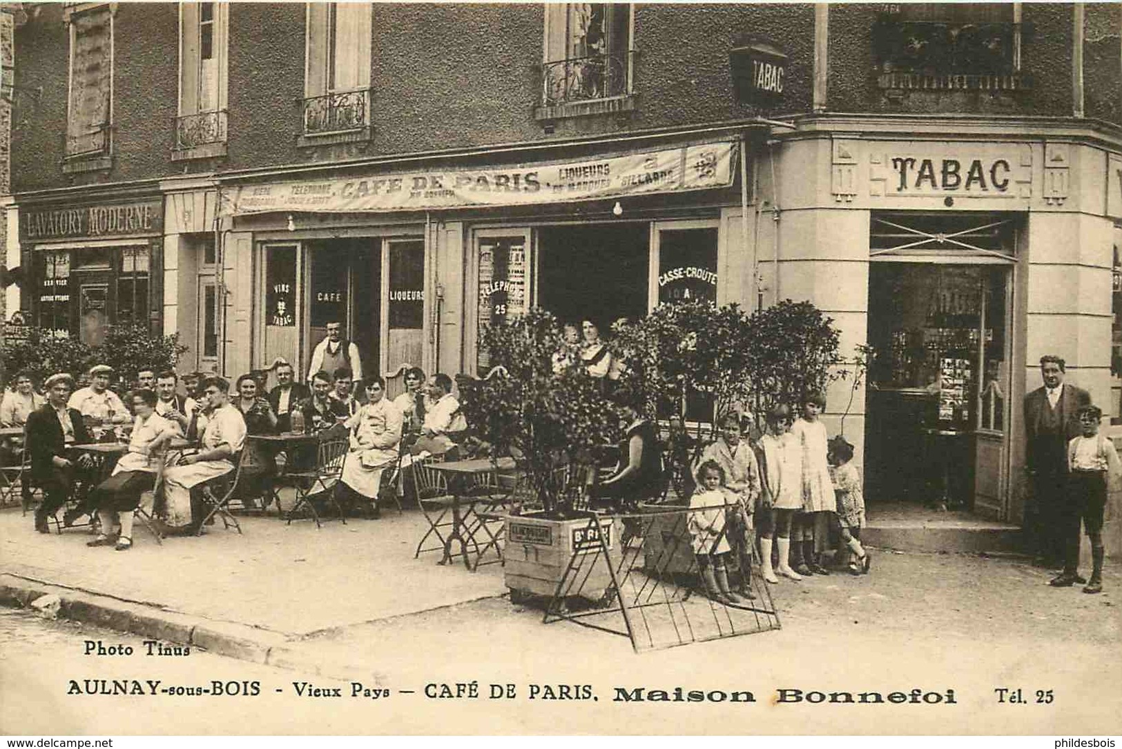 SEINE SAINT DENIS  AULNAY SOUS BOIS  CAFE De PARIS  Maison Bonnefoi - Aulnay Sous Bois