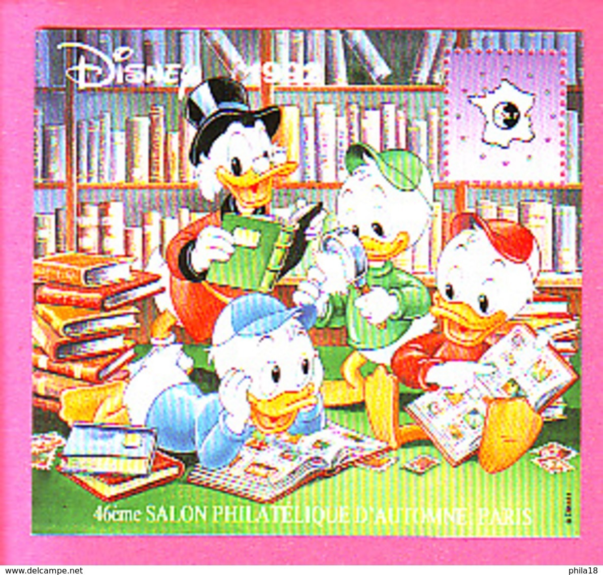 BLOC CNEP N° 16 ** NEUF LUXE SALON PHILATELIQUE AUTOMNE PARIS 1992 DISNEY PICSOU NEVEUX - CNEP