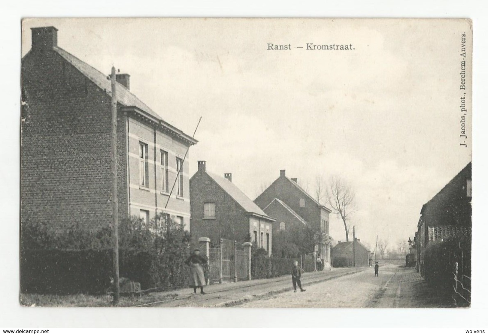 Ranst Kromstraat PK Carte Postale Ancienne - Ranst