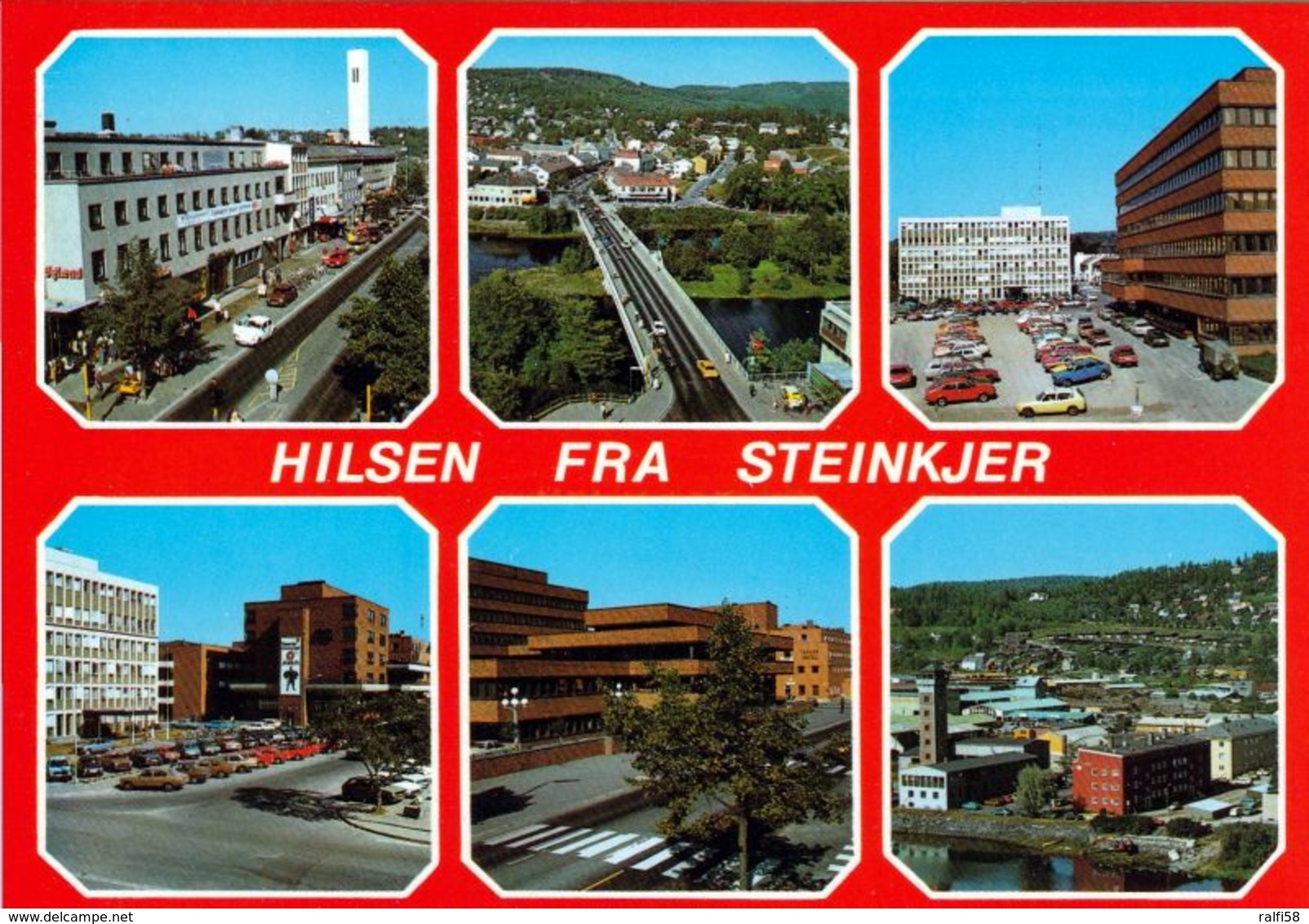 1 AK Norwegen * Ansichten Der Stadt Steinkjer - Hauptstadt Der Provinz Trøndelag * - Norwegen