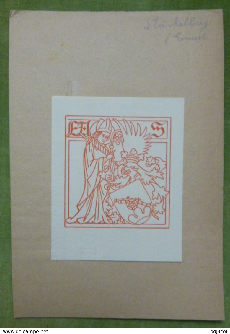 Ex-libris Illustré XXème - ERNEST STÜCKELBERG - Ex-libris