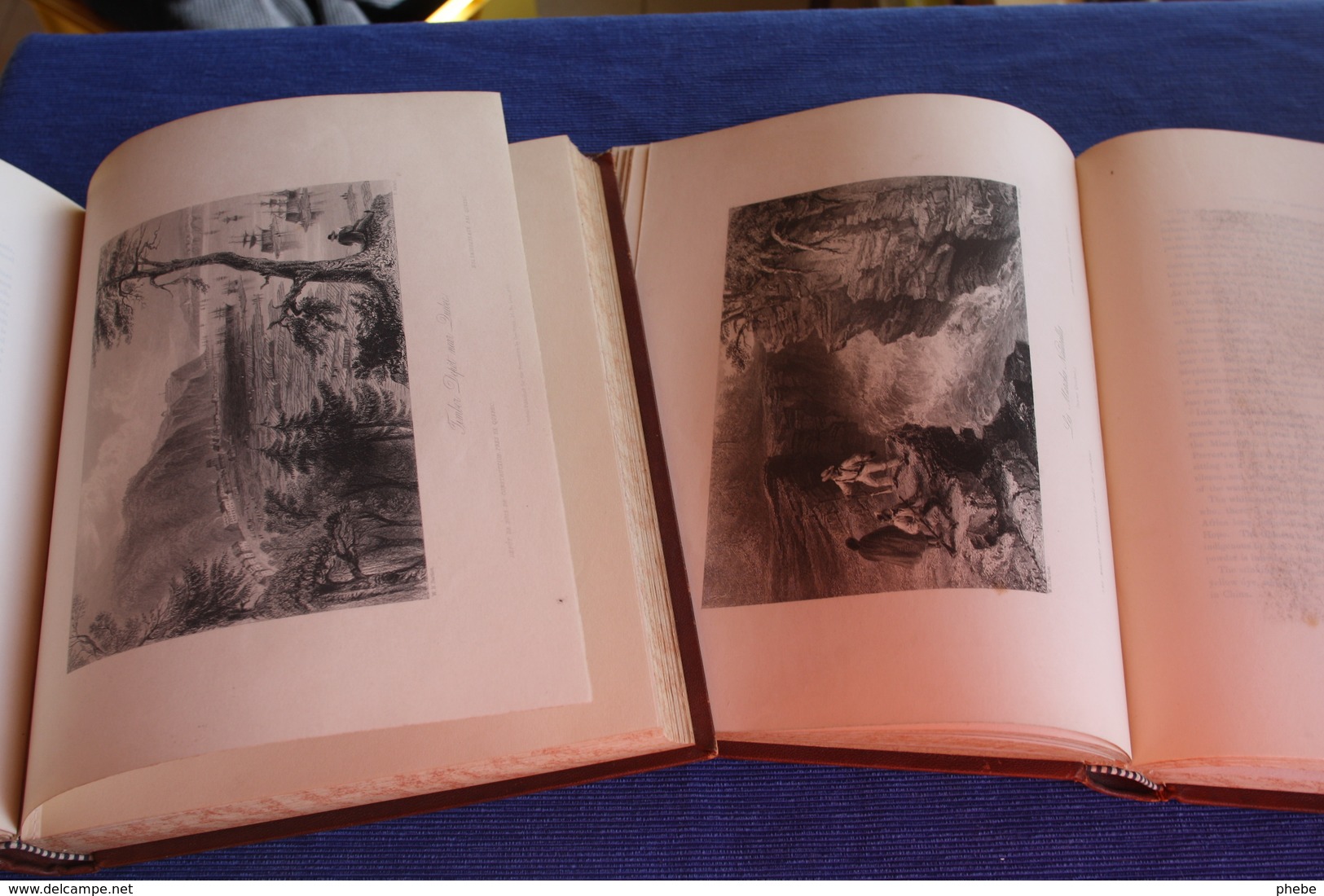 BARTLETT WILLIS / Canadian Scenery Illustrated  2 Tome En Anglais  1842 - América Del Norte