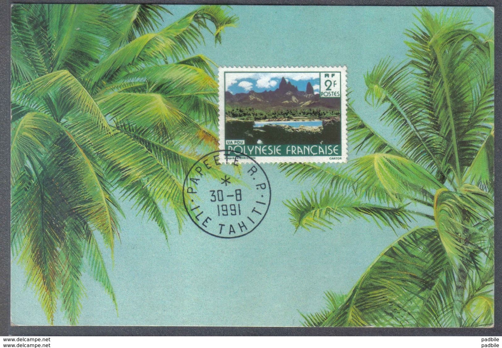 Carte Postale Tahiti  Papeete     Trés Beau Plan - Tahiti