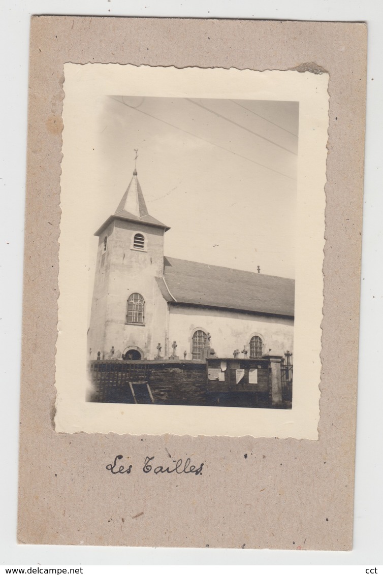 Les Tailles  Tailles    Houffalize      PHOTO De L'église Et Ses Environs - Houffalize