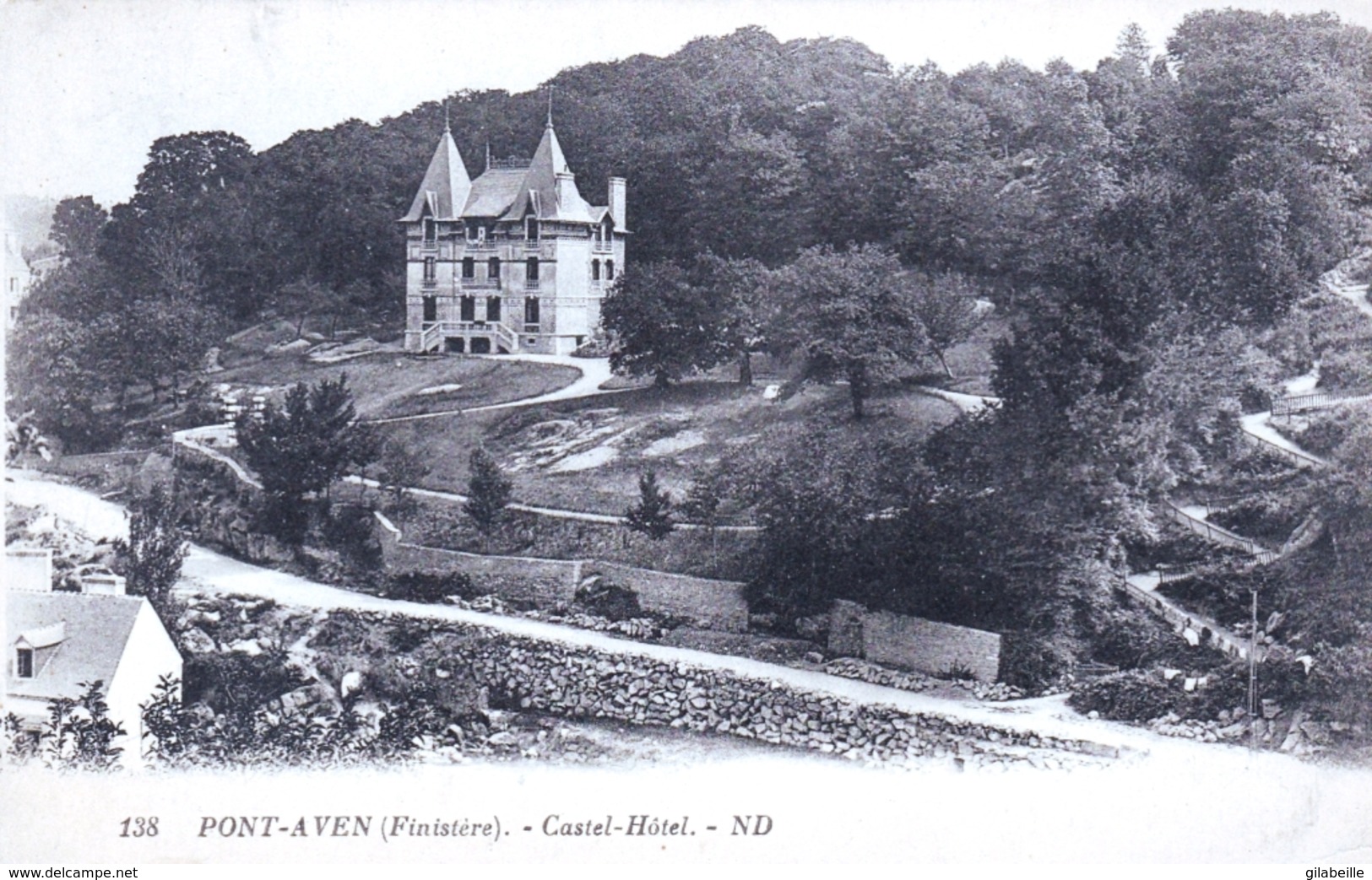 29 - Finistere - PONT AVEN  -  Castel Hotel - Pont Aven