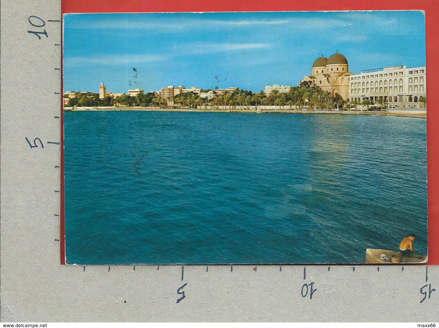 CARTOLINA VG LIBIA - BENGHAZI - Veduta Dal Mare - 10 X 15 - 1969 - Libyen