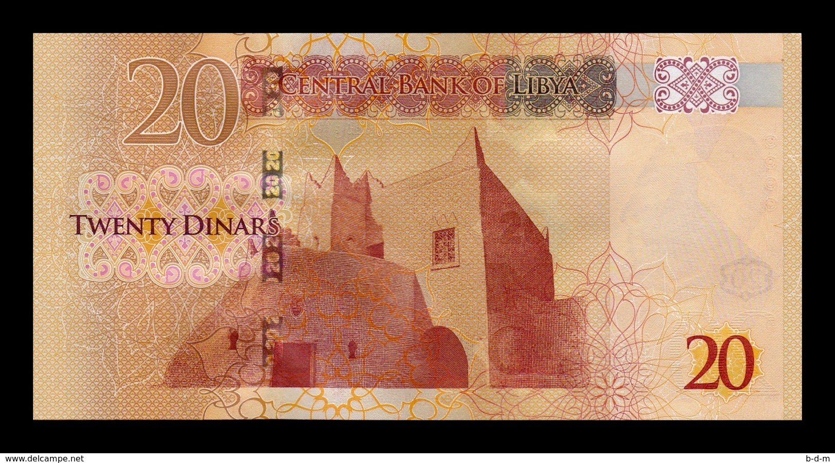 Libia Libya 20 Dinars 2016 Pick 83 SC UNC - Libye