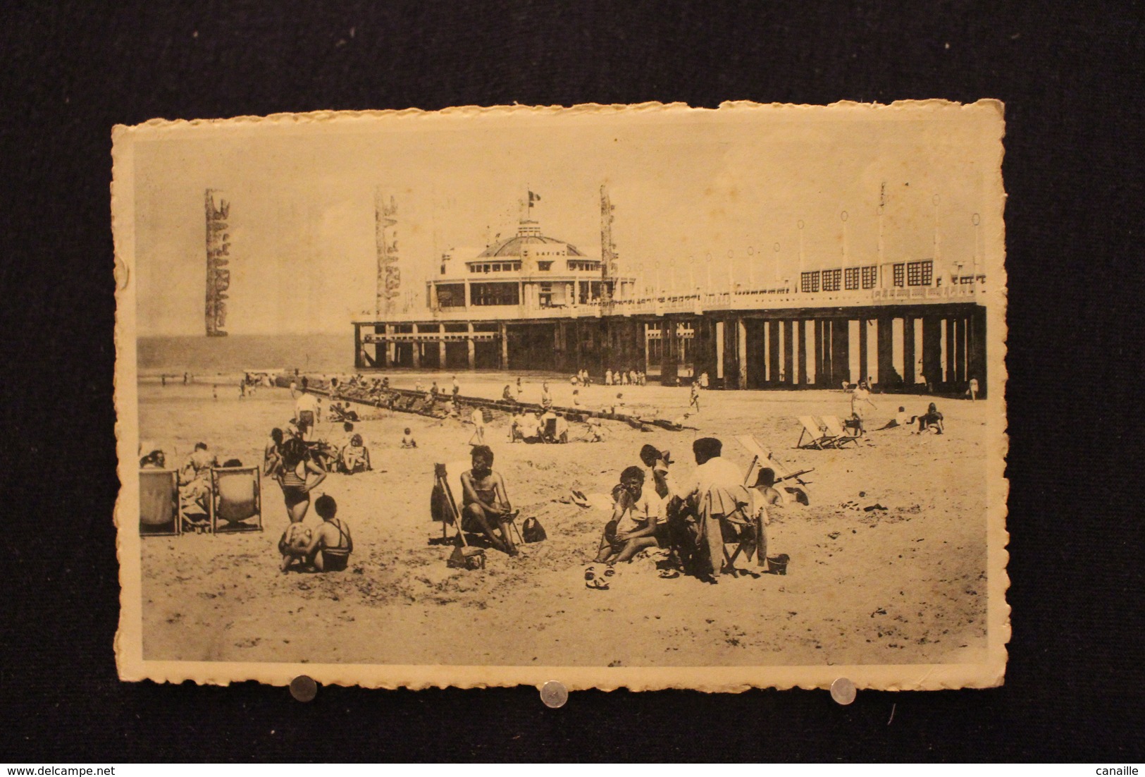 L-195 / Blankenberghe, Le Pier  -  De Pier  / Circulé 1954 - Blankenberge