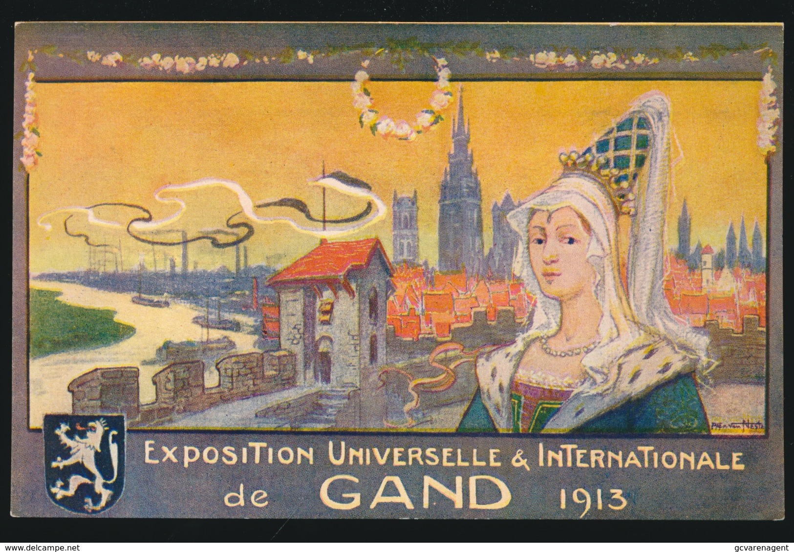 GENT  EXPO UNIVERSELLE & INTERNATIONALE DE GAND 1913 - Gent