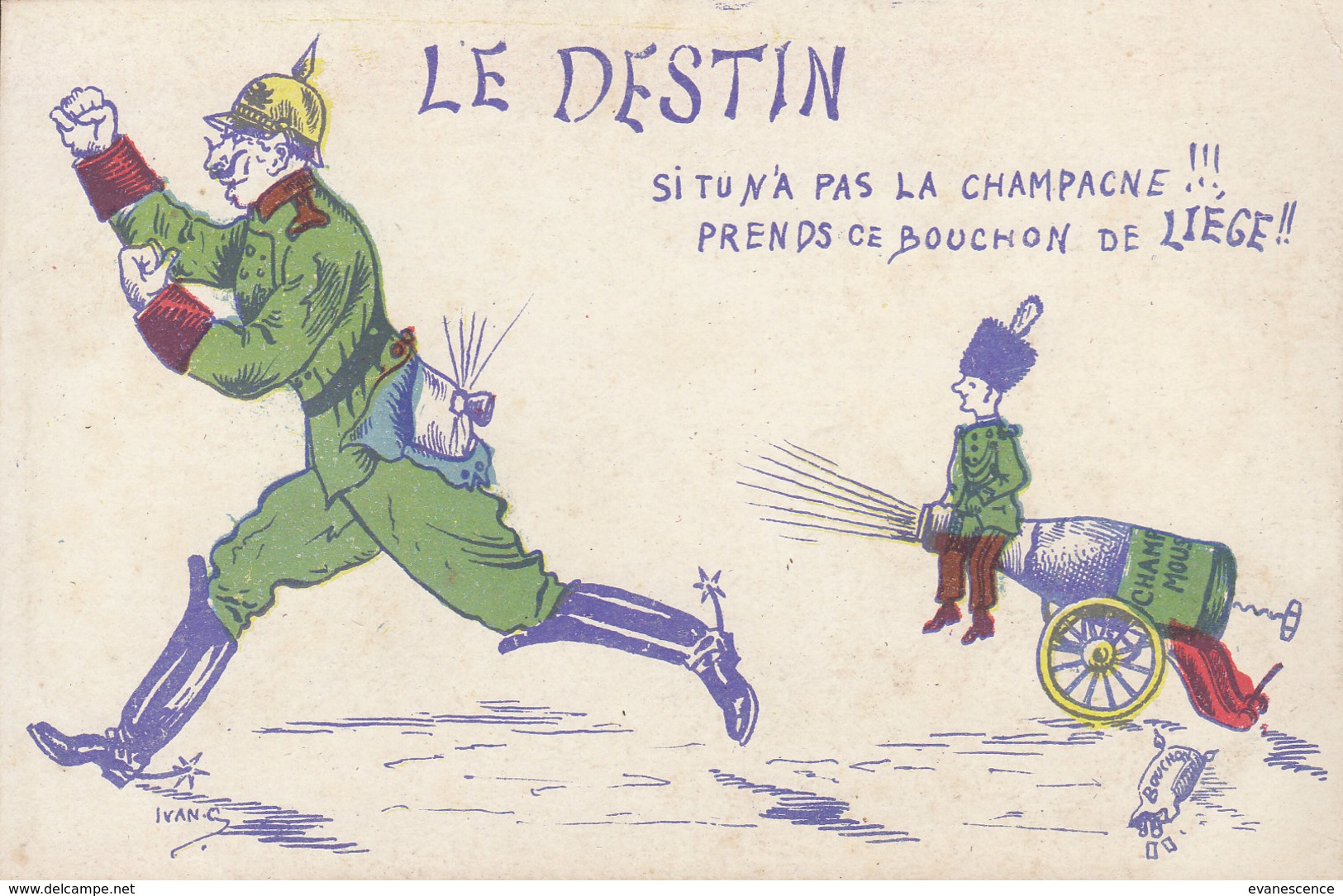 Militaria  :  Le Destin ..... ////   JANV. 20 ///  N° 10377 - Patriotic