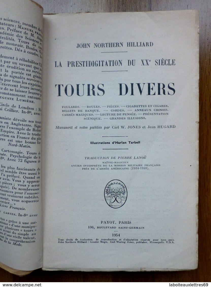 4 LIVRES PRESTIDIGITATION-LES TOURS DE CARTES-LES ILLUSIONNISTES-CANASTA-TOURS - Giochi Di Società