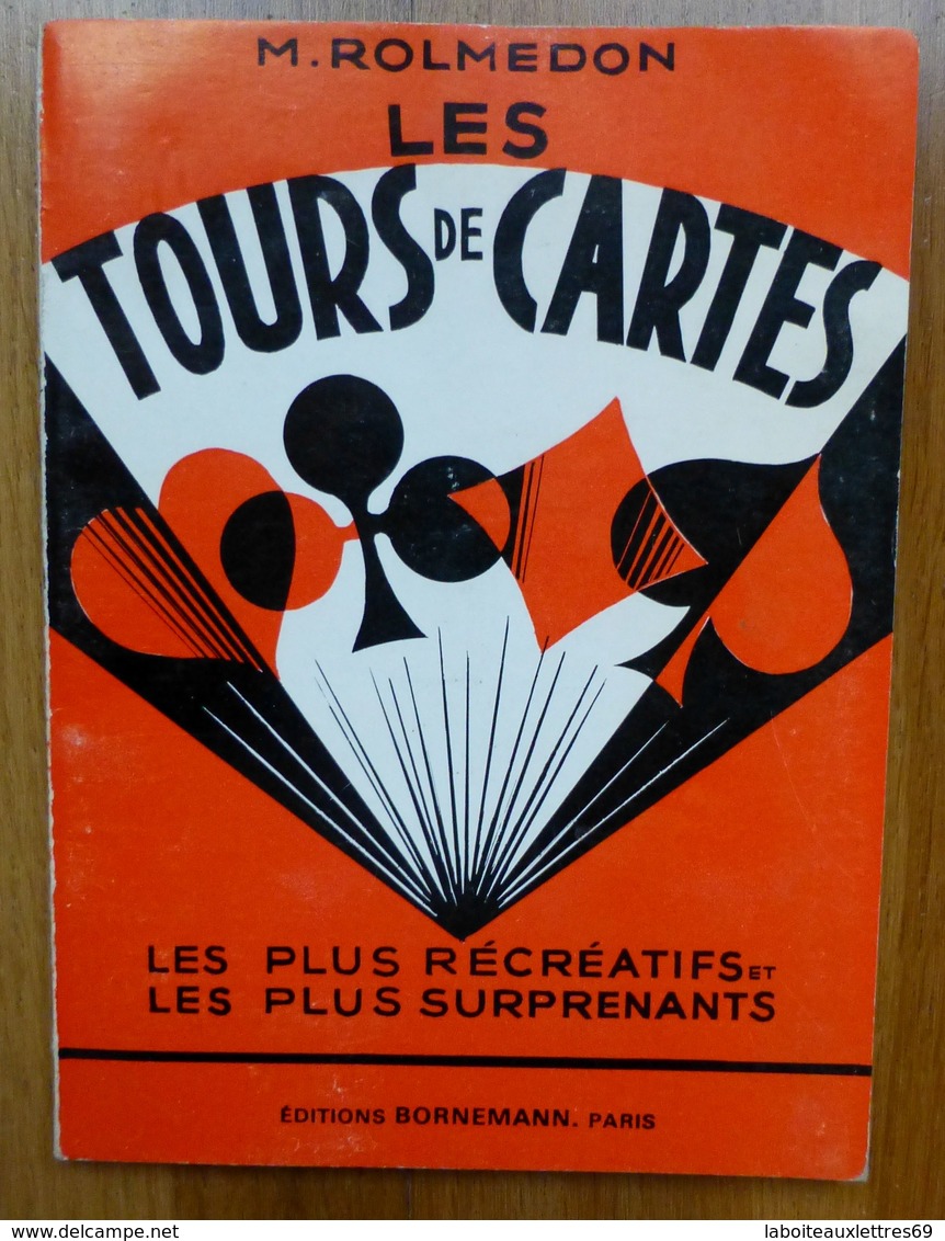 4 LIVRES PRESTIDIGITATION-LES TOURS DE CARTES-LES ILLUSIONNISTES-CANASTA-TOURS - Palour Games