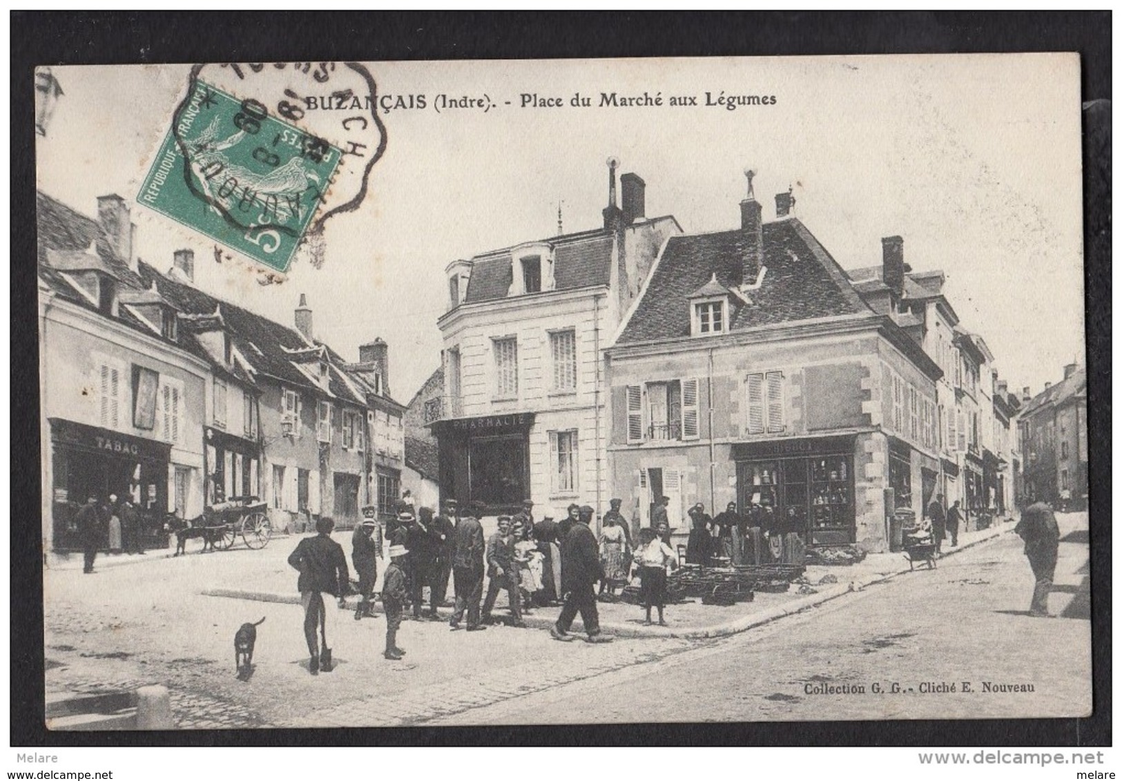 36 BUZANCAIS Place Du Marché Aux Légumes - Altri & Non Classificati