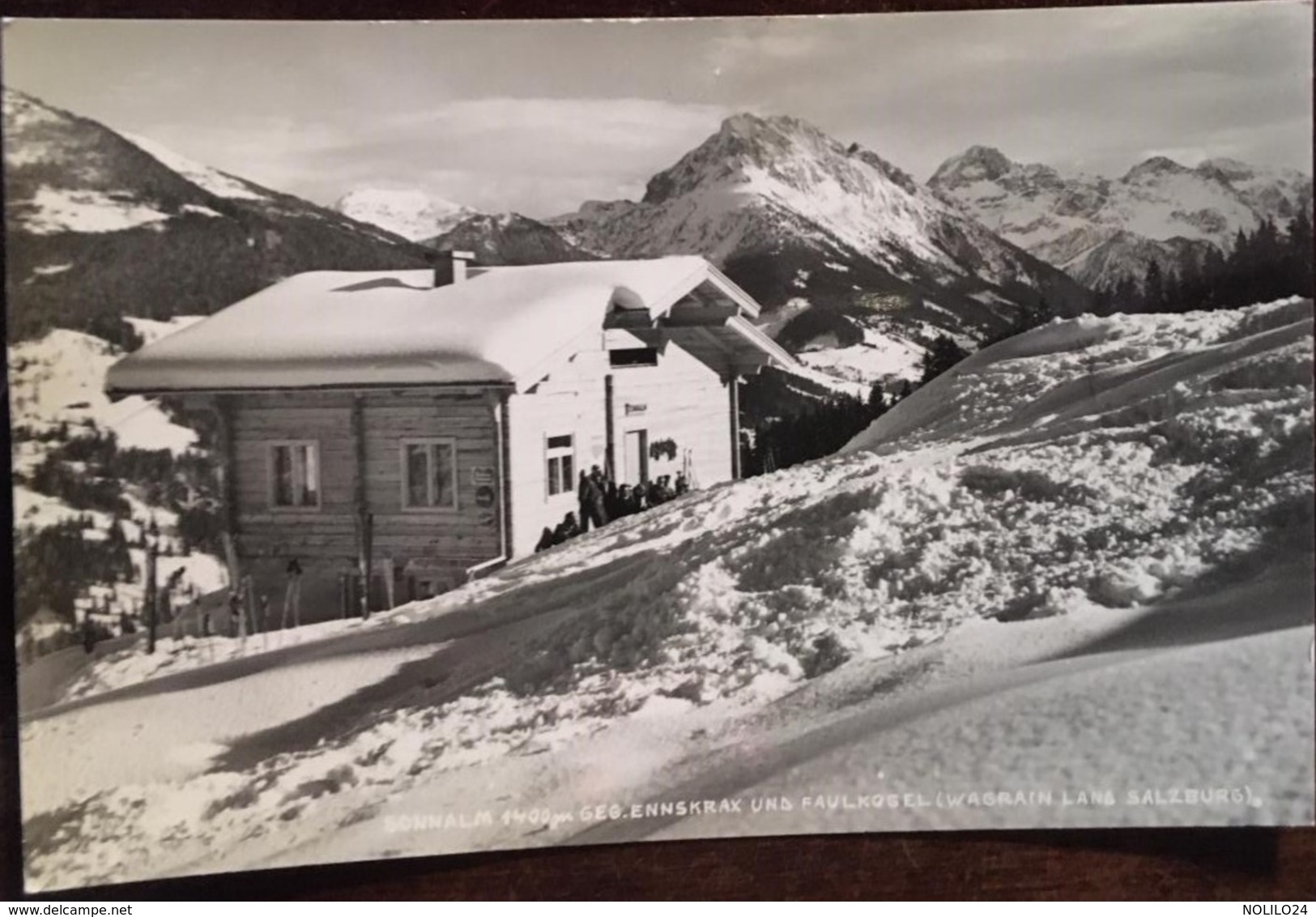 AK Sonnalm Geg. Ennskrax U. Faulkogel, (Wagrainland SALZBURG), éd H.Oczlon, écrite, Austria - Wagrain