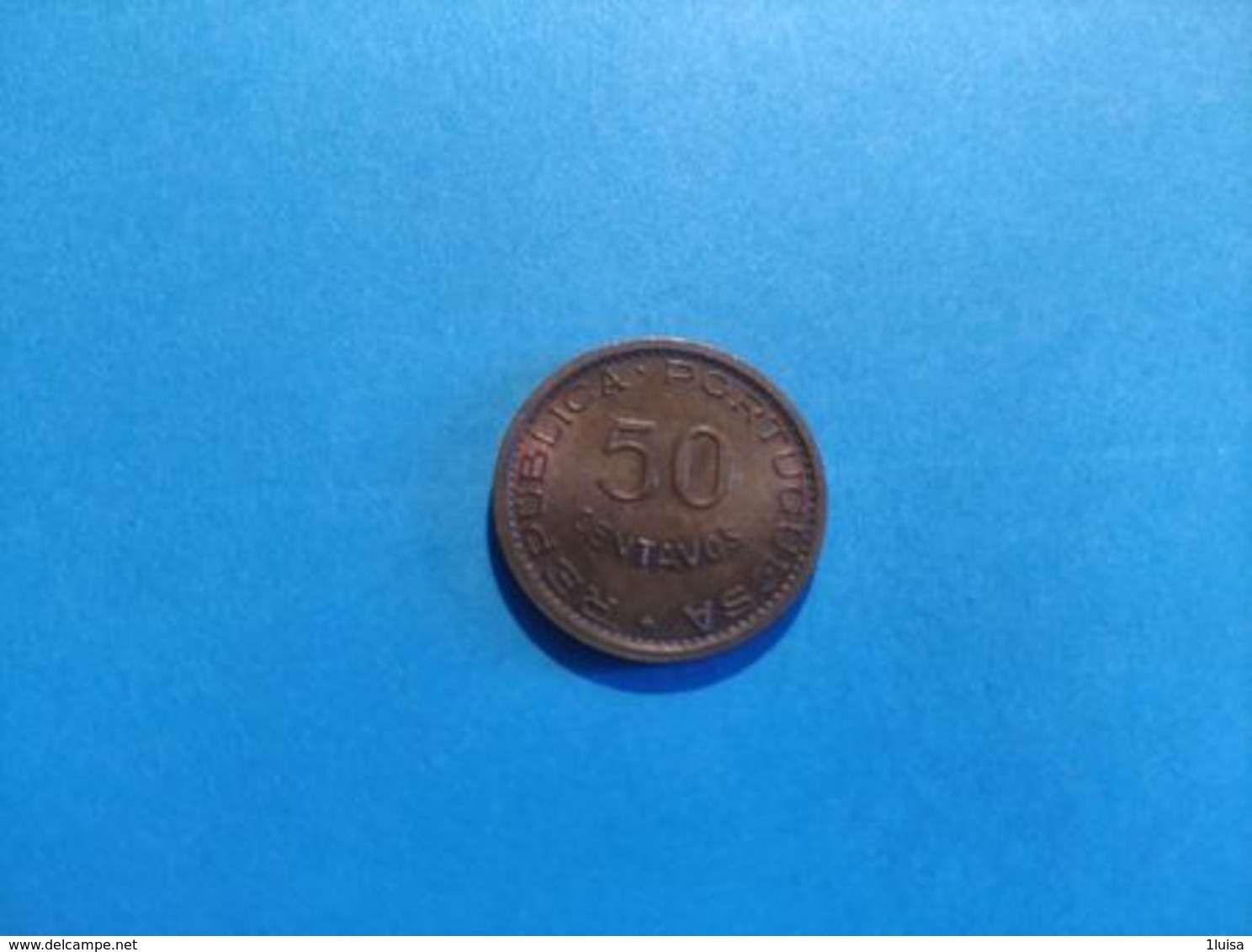 Sao Tomè E Principe 50 Centavos 1971 - Sao Tome Et Principe