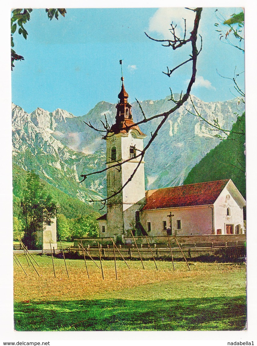 1967 YUGOSLAVIA, SLOVENIA, ZGORNJE JEZERSKO, ILLUSTRATED POSTCARD, USED - Yugoslavia