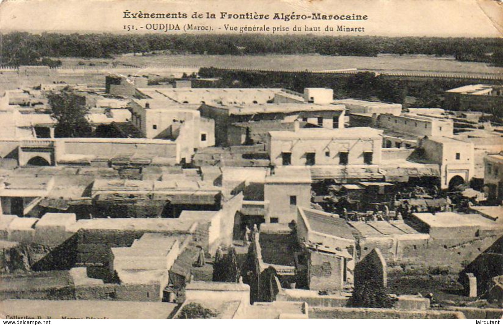 MAROC  OUJDA  Vue Générale Prise Du Haut Du Minaret  ..... - Autres & Non Classés