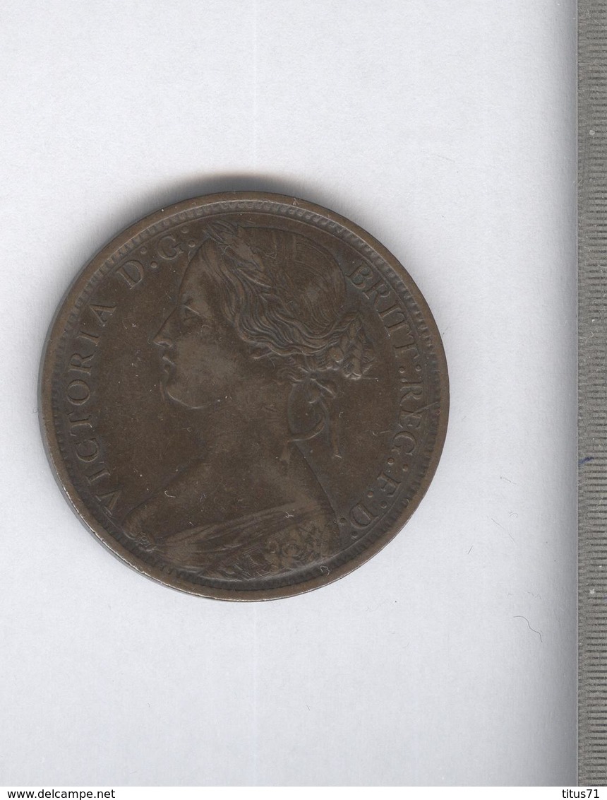 Penny Grande Bretagne / United Kingdom 1862 Victoria - SUP ( Lot 2 ) - D. 1 Penny
