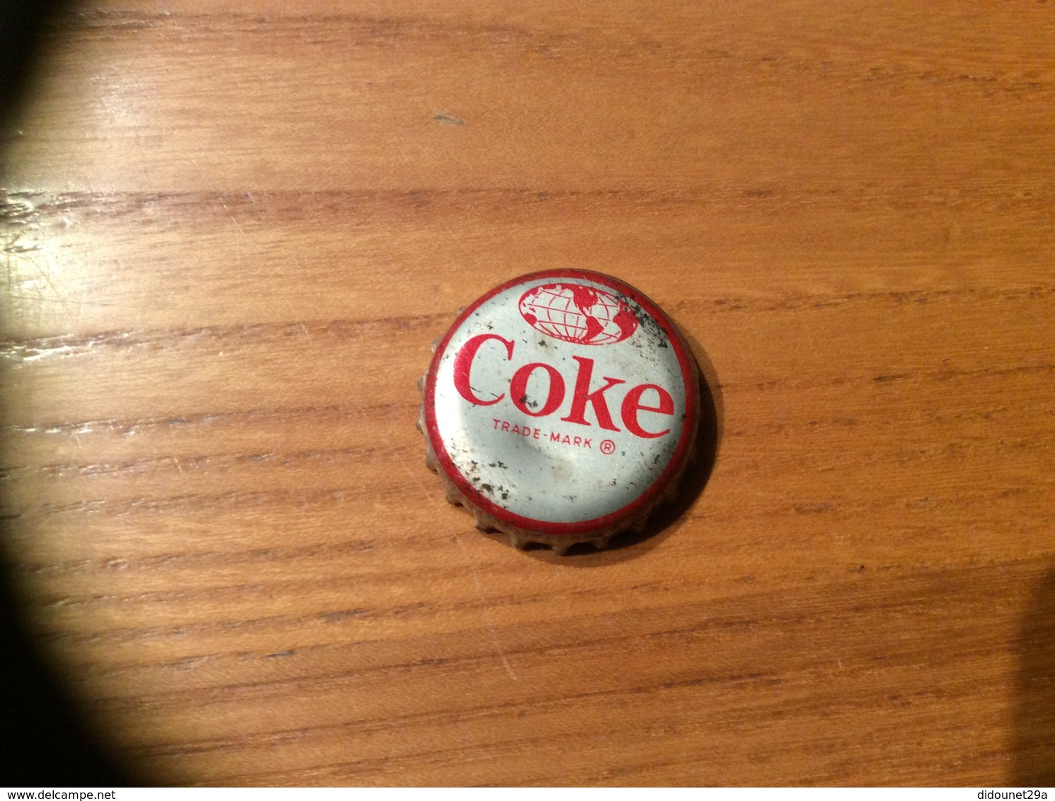 Ancienne Capsule "Coke N°63-MARTINIQUE-STATUE OF EMPRESS JOSEPHINE"Etats-Unis (USA) Coca-Cola, Série Pays (Liège Enlevé) - Soda