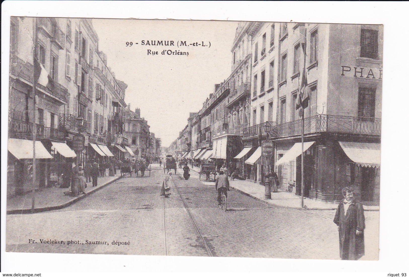 99 - SAUMUR - Rue D'Orléans - Saumur