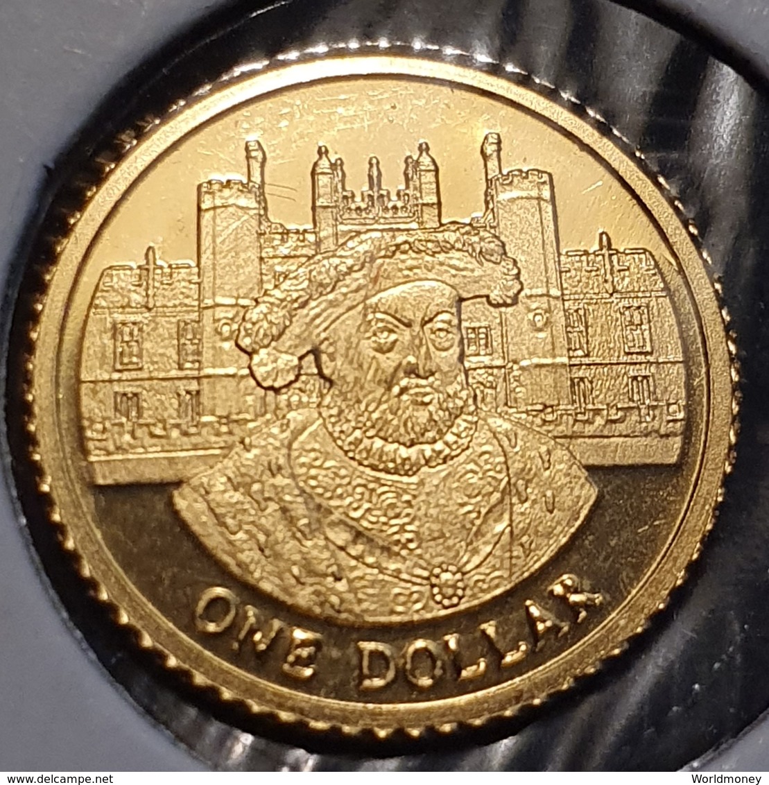 Cook Islands 1 Dollar 2006  Elizabeth II - Henry VIII (Gold) - Islas Cook