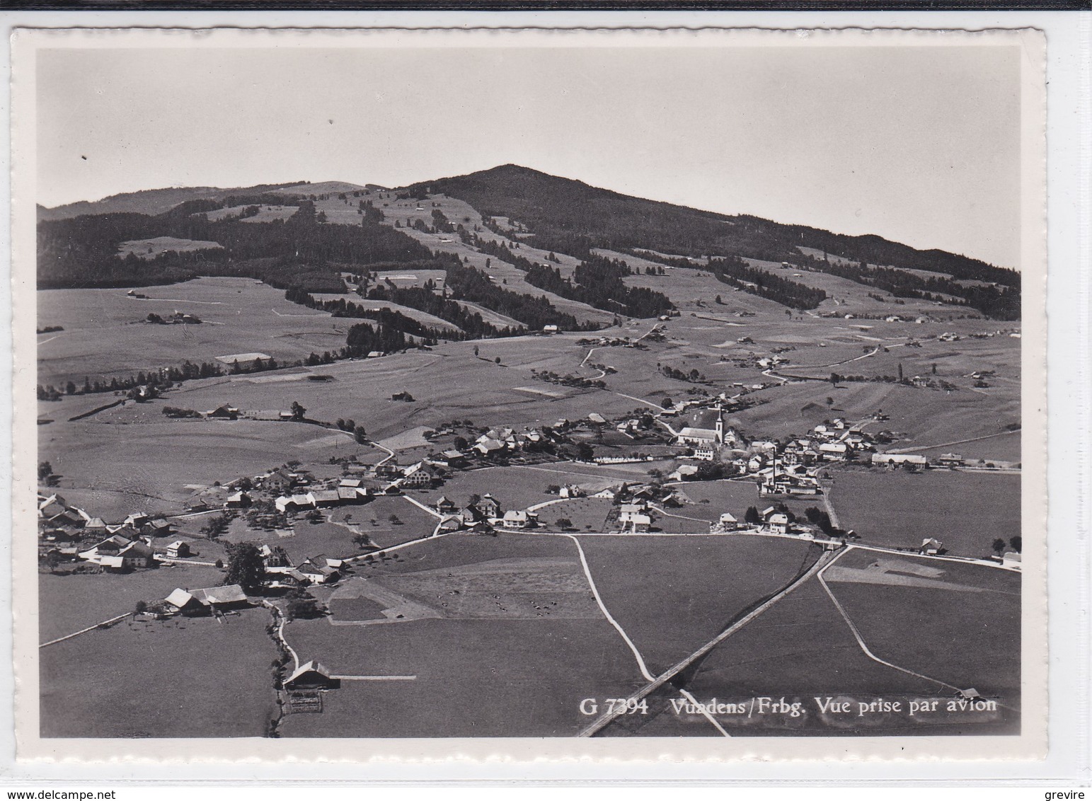 Vuadens, Vue Aérienne, Format 10 X 15 - Vuadens