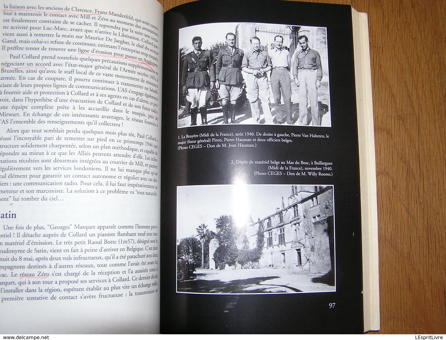 C'ETAIT TEGAL Un Réseau de Renseignements en Belgique Occupée 1940 1944 Guerre 40 45 Espionnage Agent Secret Résistance