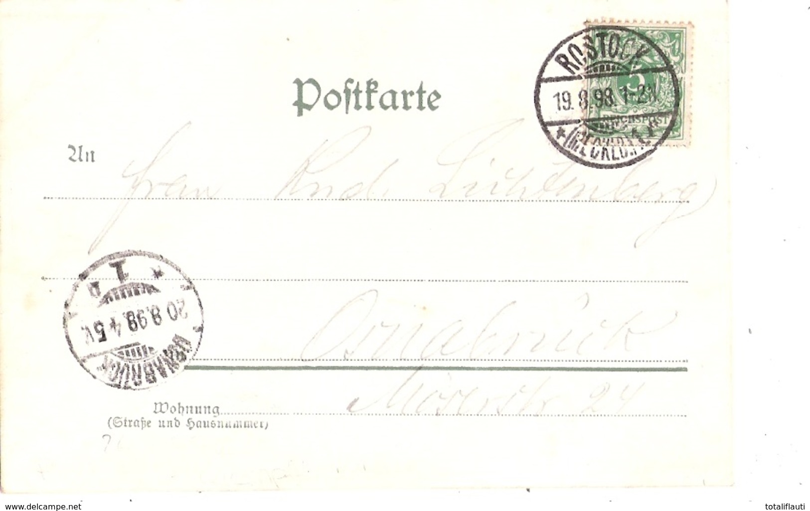 PREROW Darss Fischland Künstlerkarte Signiert Paul Müller Kaempff Kirche Gelaufen 19.8.1898 - Fischland/Darss