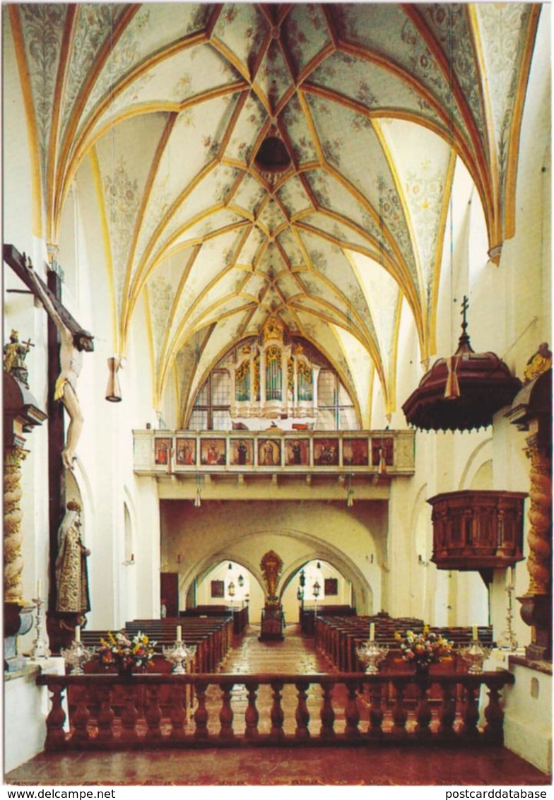 Frauenchiemsee Munster - Blick Nach Westen Mit Orgelempore Und Taufkapelle - & Orgel, Organ, Orgue - Munster