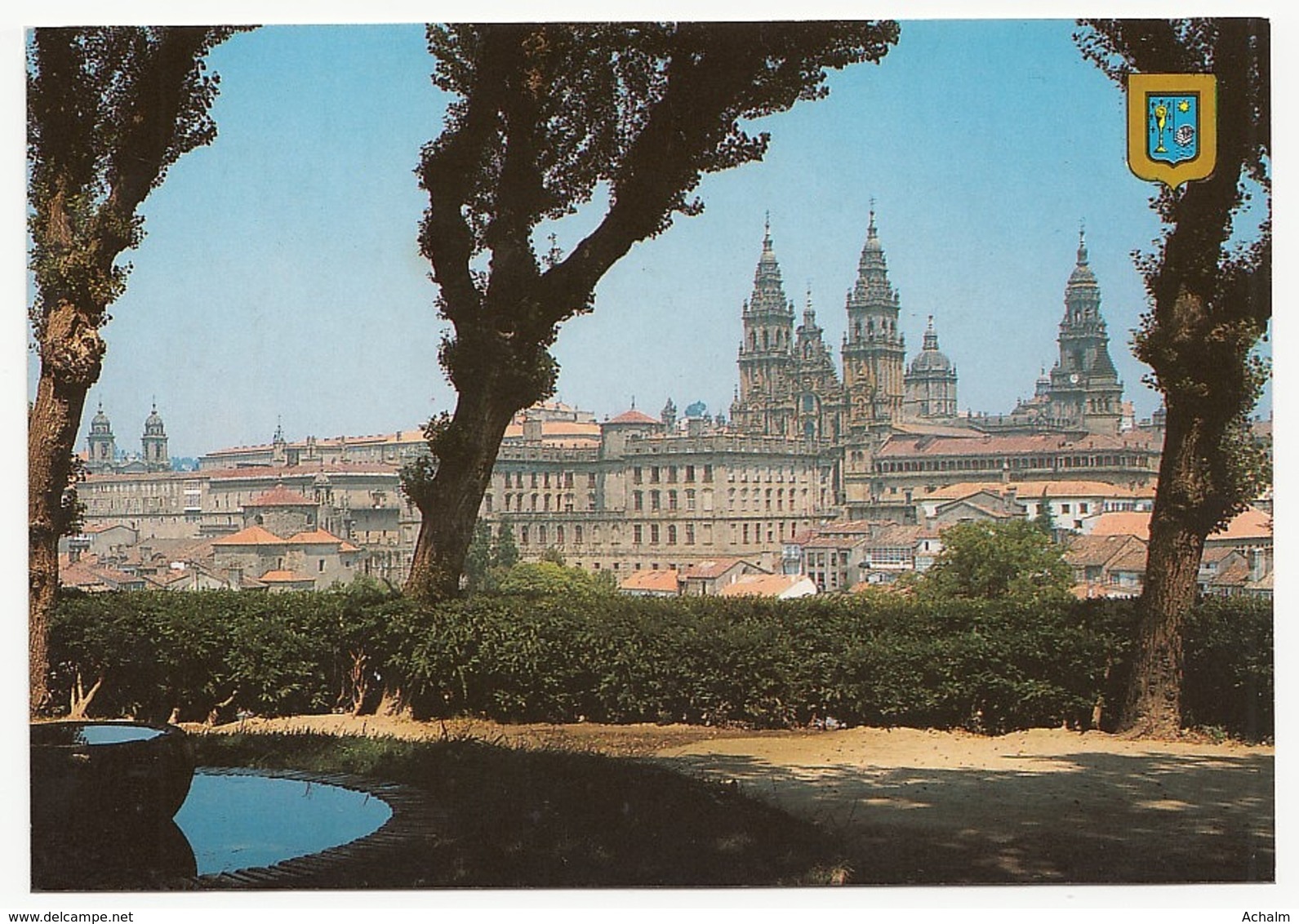 Santiago De Compostela - Vista General Desde El Mirador De La Herradura - Santiago De Compostela