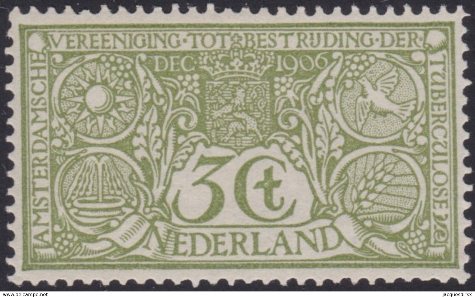 Nederland      .  NVPH     .   85   (2 Scans)     .    **     .    Postfris     .   /   .  MNH - Ongebruikt