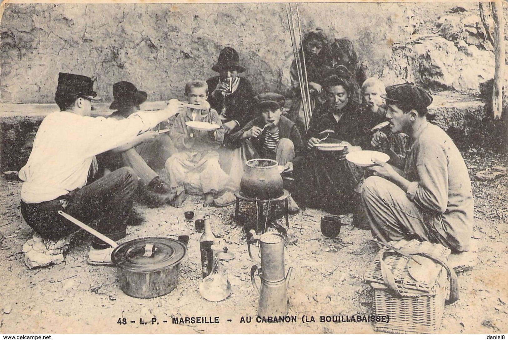 MARSEILLE - La Bouillabaisse Au Cabanon - Non Classés