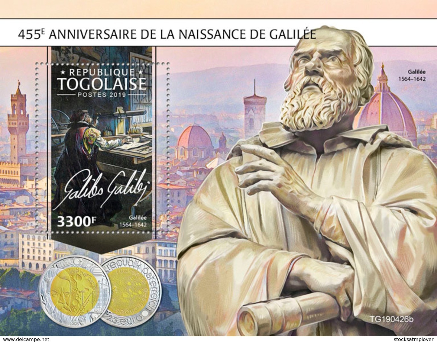 Togo 2019    Galileo Galilei  S201911 - Togo (1960-...)