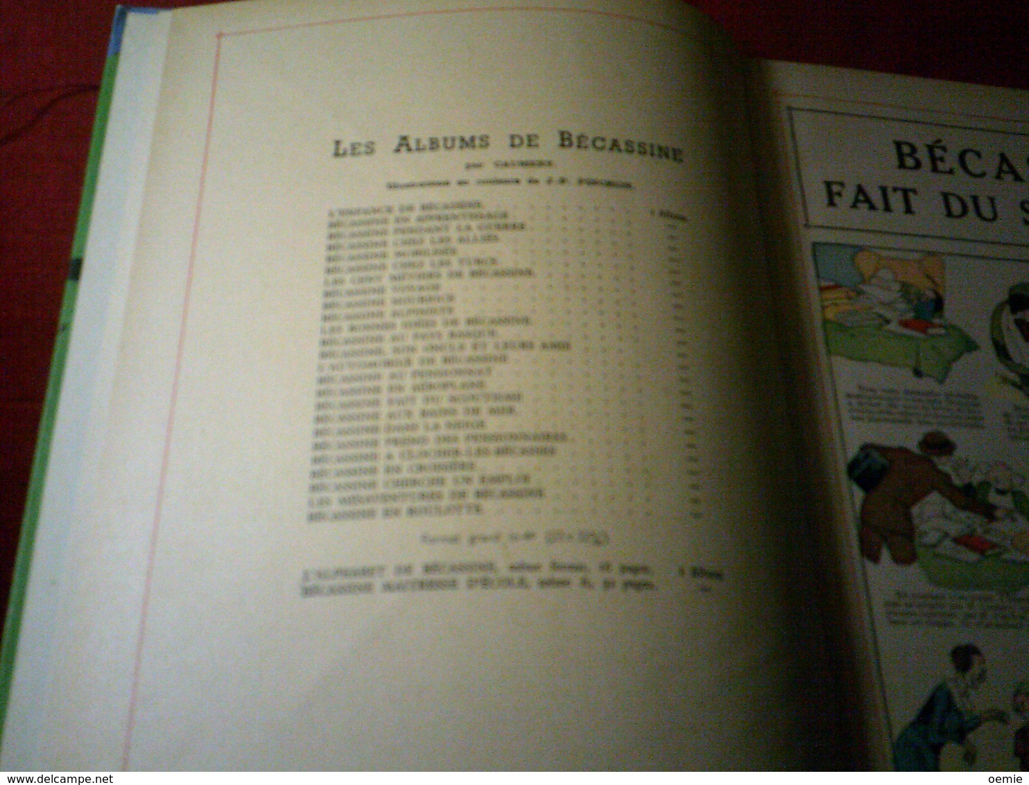 BECASSINE  FAIT DU SCOUTISME   EDITION GAUTIER LANGUEREAU   EDITION 1949 - Bécassine