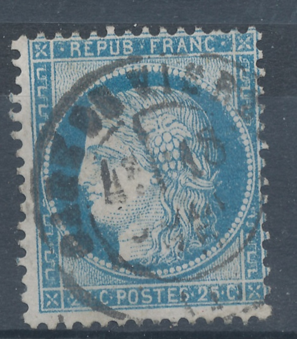 N°60 CACHET GARE. - 1871-1875 Ceres