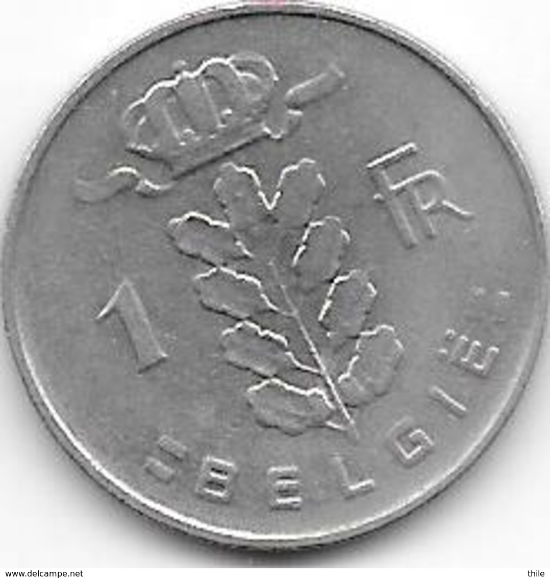 BELGIË 1967 - 1 Franc - 1 Franc