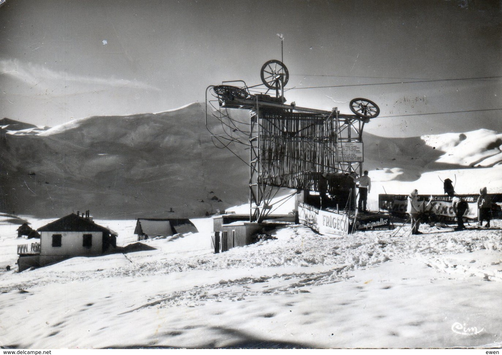 La Toussuire. Téléski Du Grand Truc. (Années 60) - Autres & Non Classés