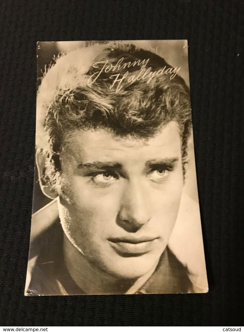 Carte Postale Ancienne Johnny Hallyday - Chanteurs & Musiciens