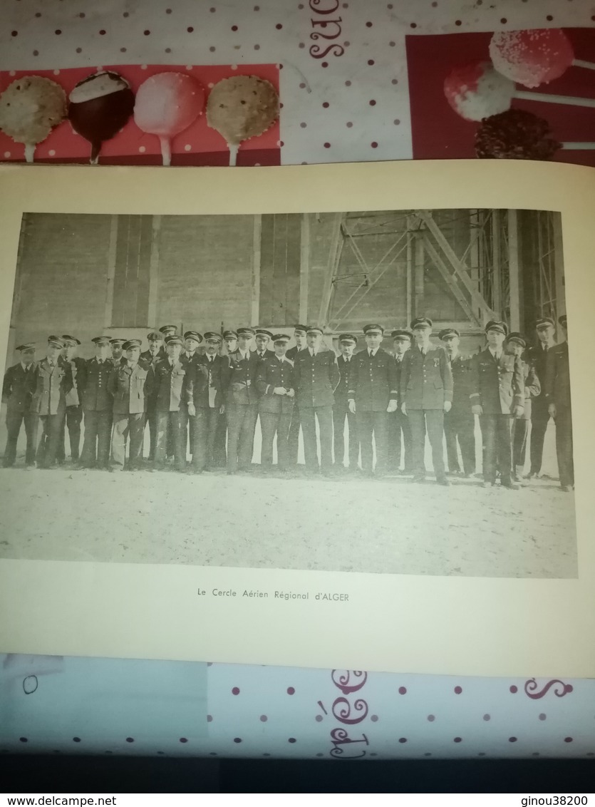 Livret De Photos De La 1ère DEMI BRIGADE AÉRIENNE D'ALGERIE 1936 - Aviation