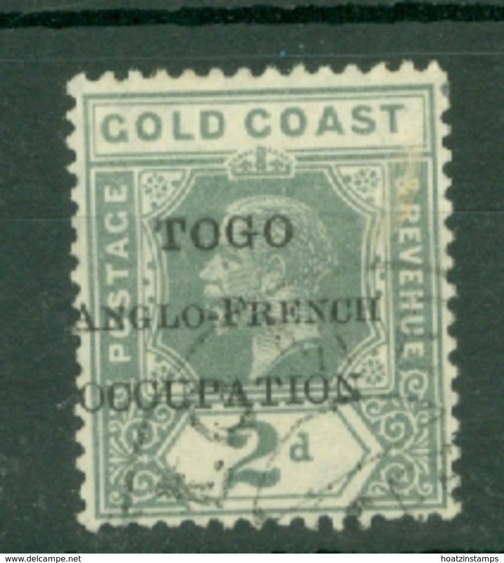 Togo: 1916/20   KGV (Gold Coast) 'Togo Anglo-French Occupation' OVPT   SG H49    2d   Used - Used Stamps