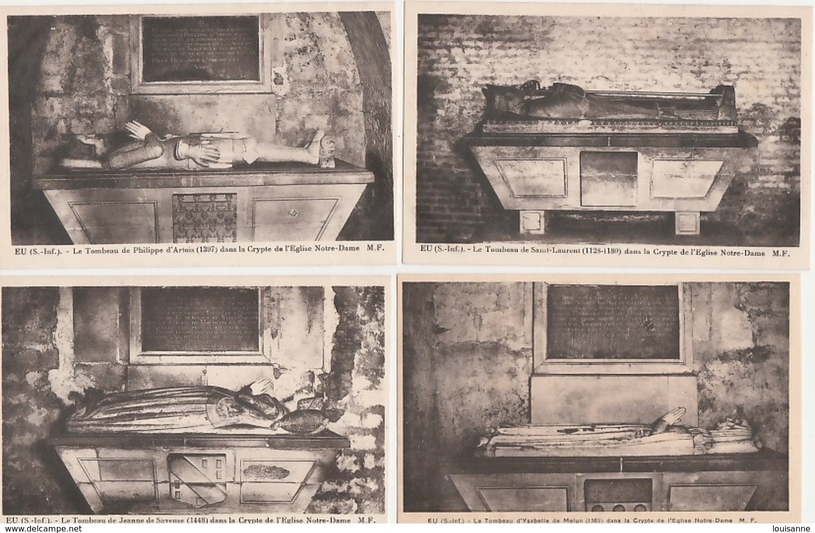 11. CPA  -  INCENDIE DU CHÂTEAU ( 1902 )  & TOMBEAUX. DIVERS - 100 - 499 Karten