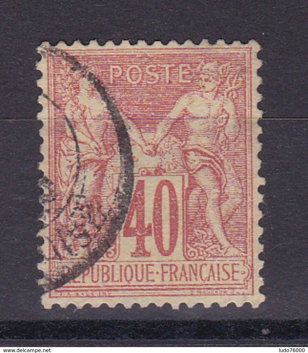 D105/  SAGE N° 70 OBL COTE 35€ - 1876-1878 Sage (Type I)