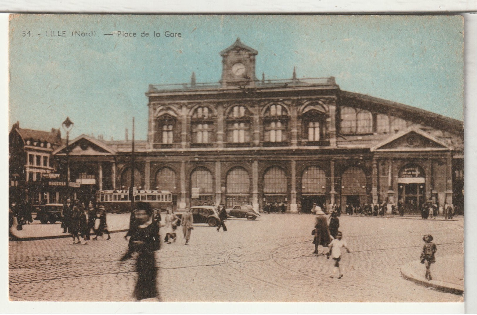 59 - LILLE - Place De La Gare - Lille