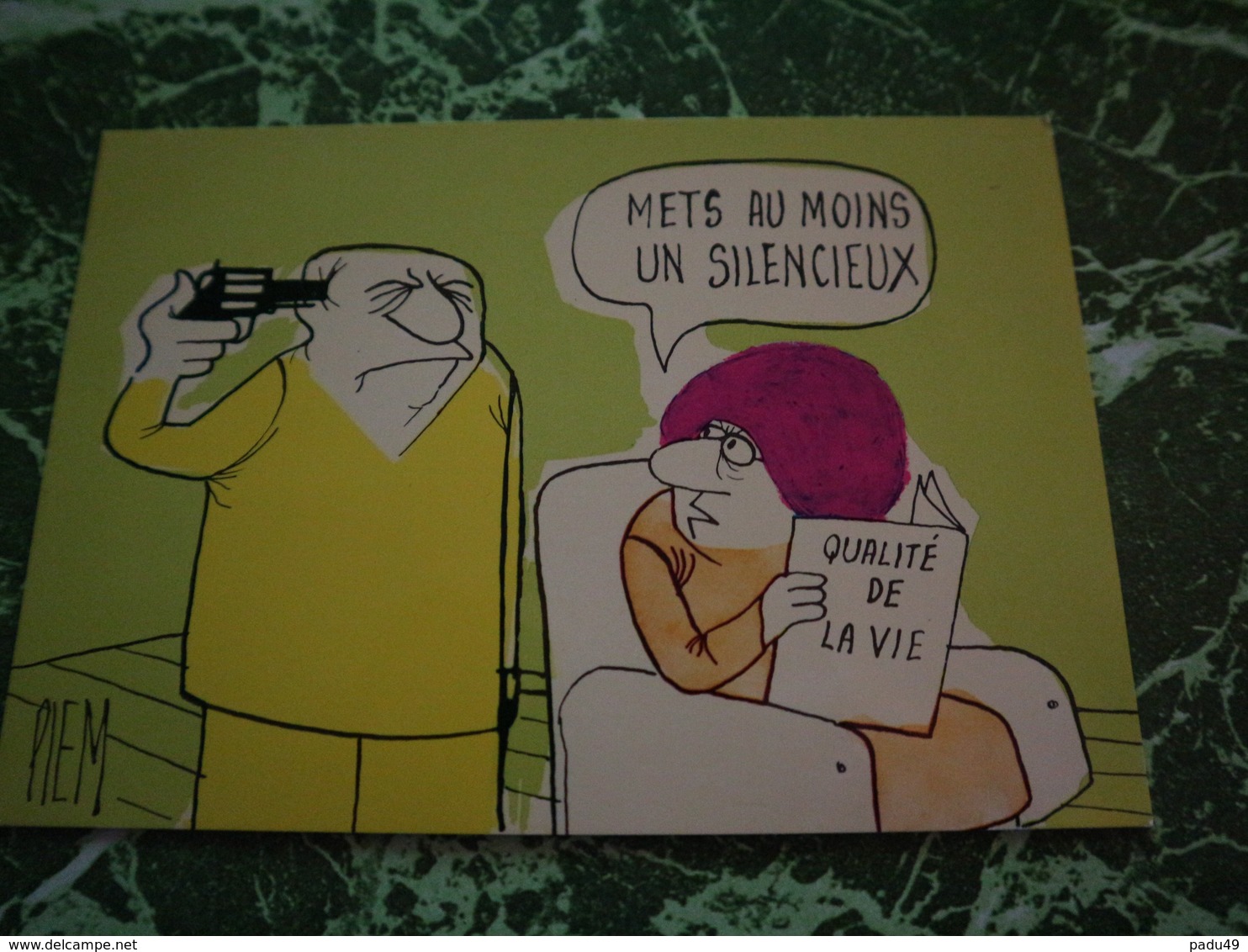 1 Carte Postale De PIEM - Piem