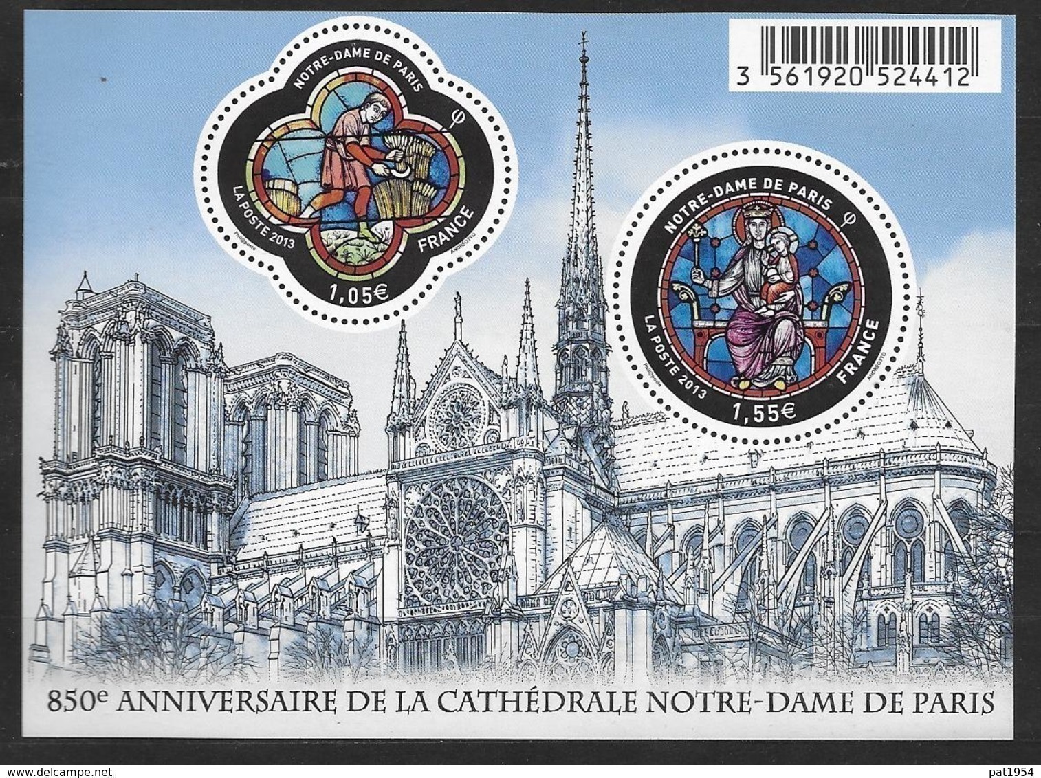 France 2013 Bloc Feuillet N° F4714 Neuf Notre Dame De Paris à La Faciale + 10% - Neufs