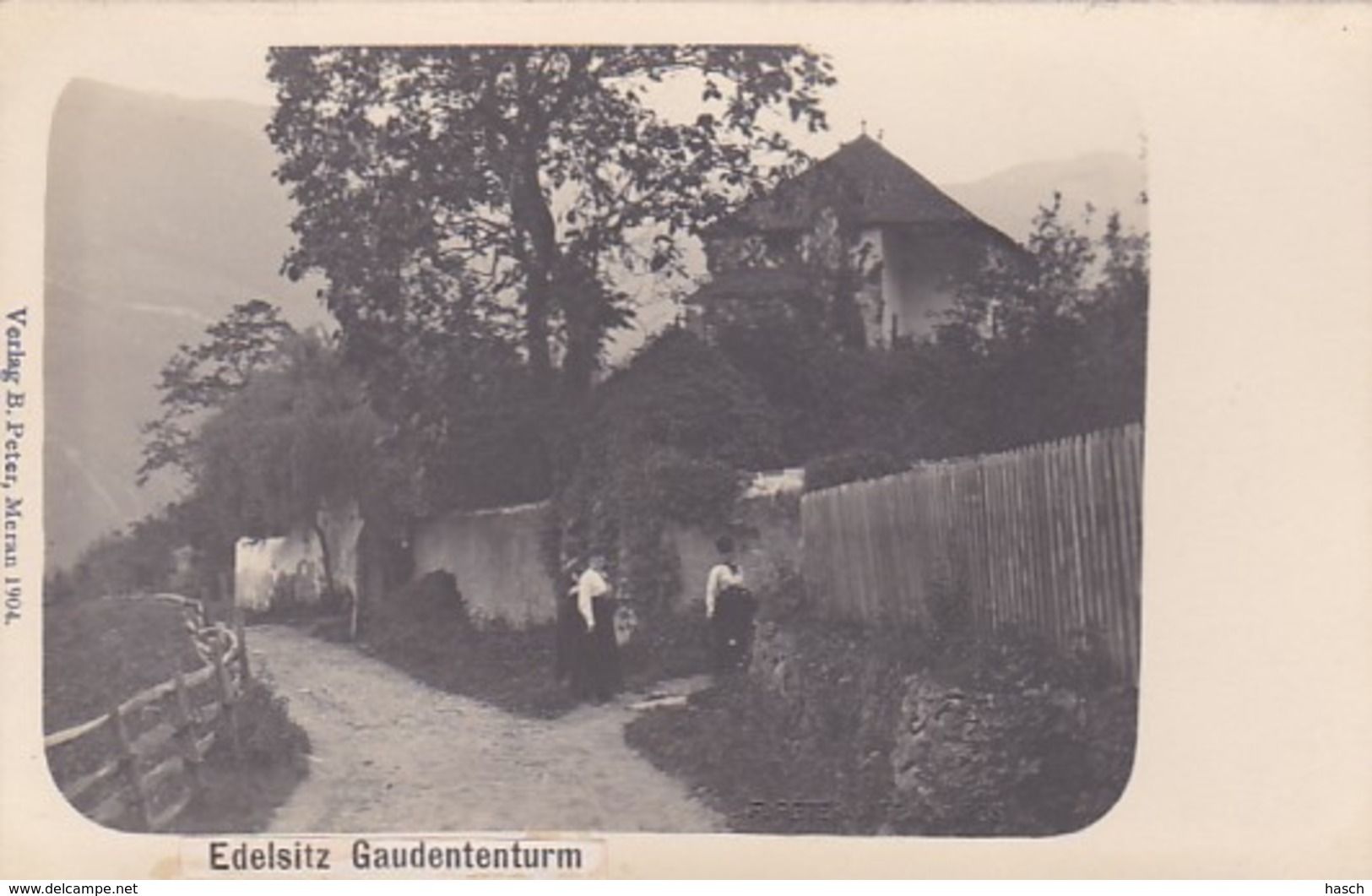 4811134Edelsitz, Gaudententurm. (Verlag B. Peter, Meran 1904.) - Autres & Non Classés