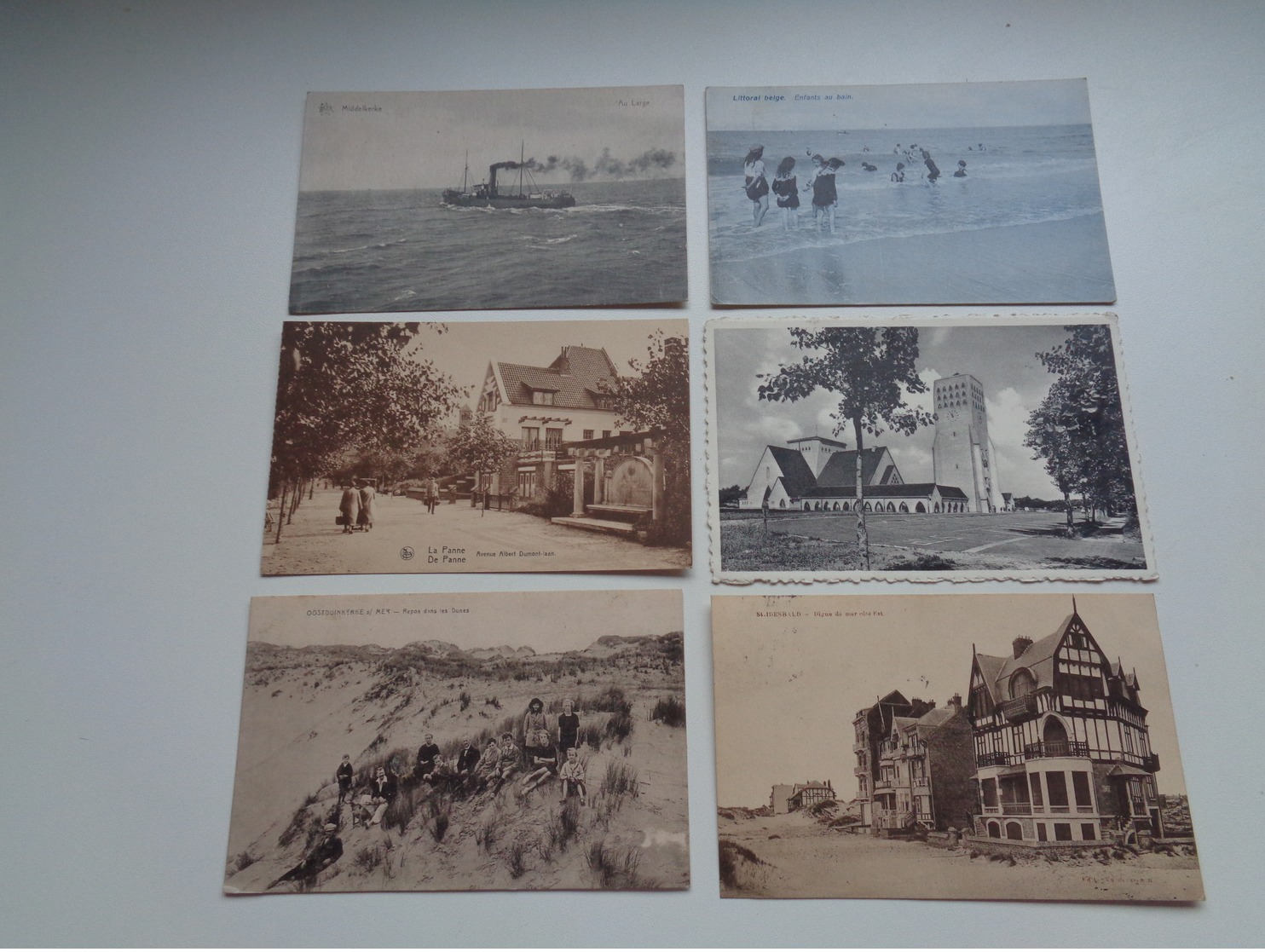 Beau Lot De 60 Cartes Postales De Belgique  La Côte    Mooi Lot Van 60 Postkaarten Van België   Kust  - 60 Scans - 5 - 99 Postkaarten