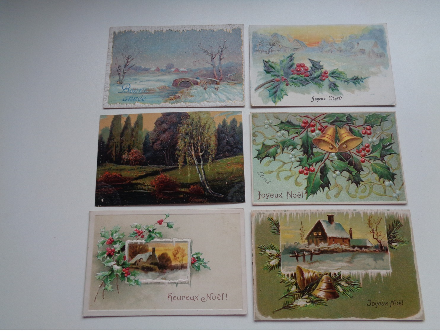 Beau lot de 60 cartes postales de fantaisie gaufrées  gaufrée       Mooi lot van 60 postkaarten van fantasie reliëf