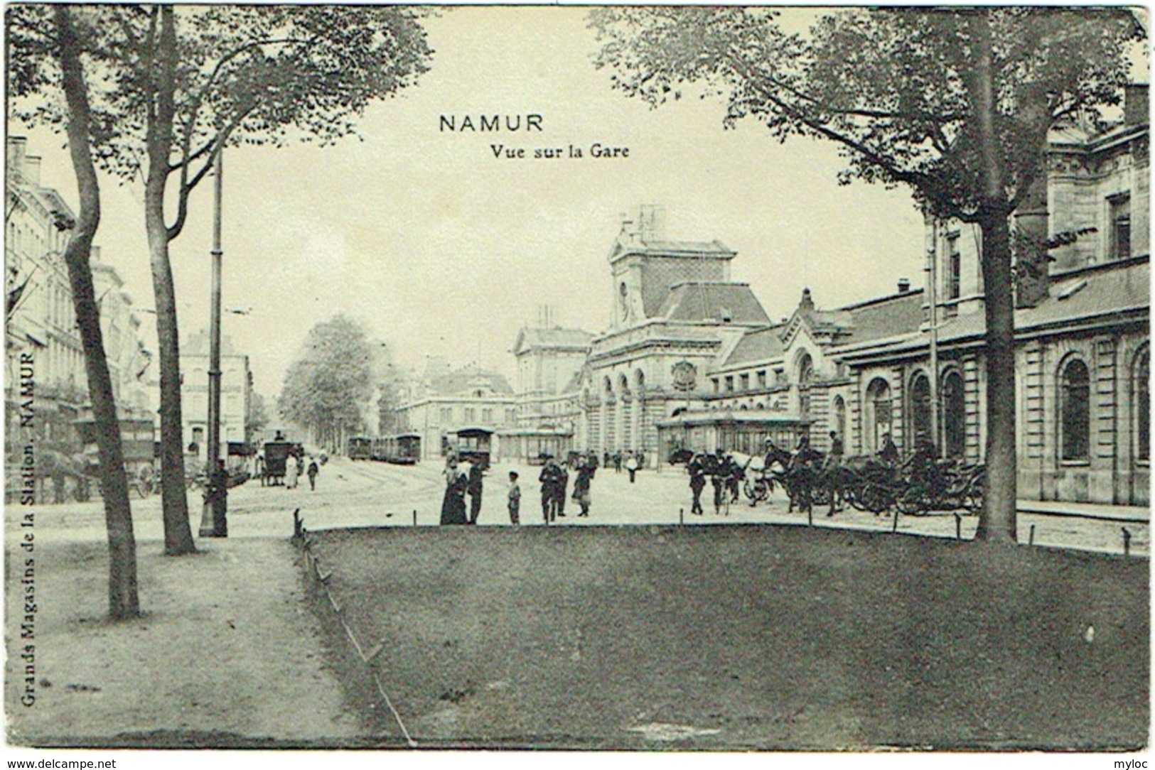 Namur. Vue Sur La Gare. - Namur