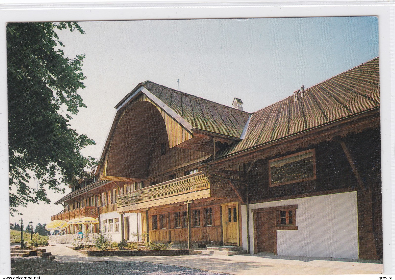 Vuadens, Hôtel-Restaurant Les Colombettes. Poya Peinte. Format 10 X 15 - Vuadens